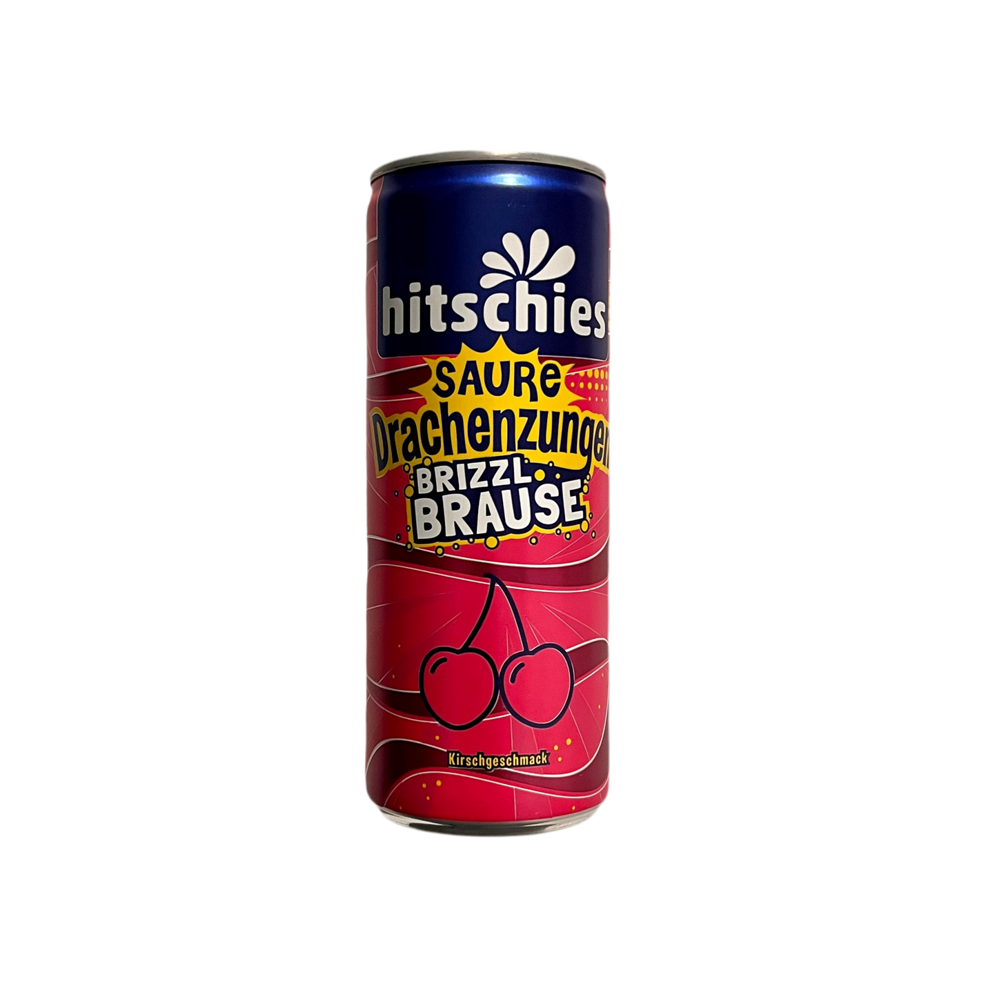 hitschies Saure Drachenzungen brizzl Brause Kirsche 250ml (vegan) (inkl. Pfand)