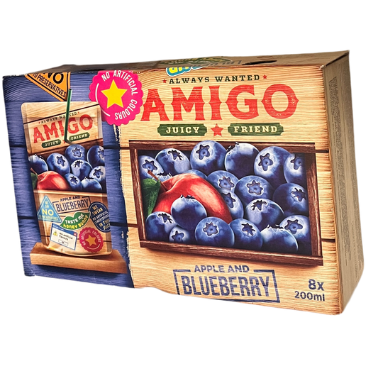 Amigo Apple & Blueberry (halal)