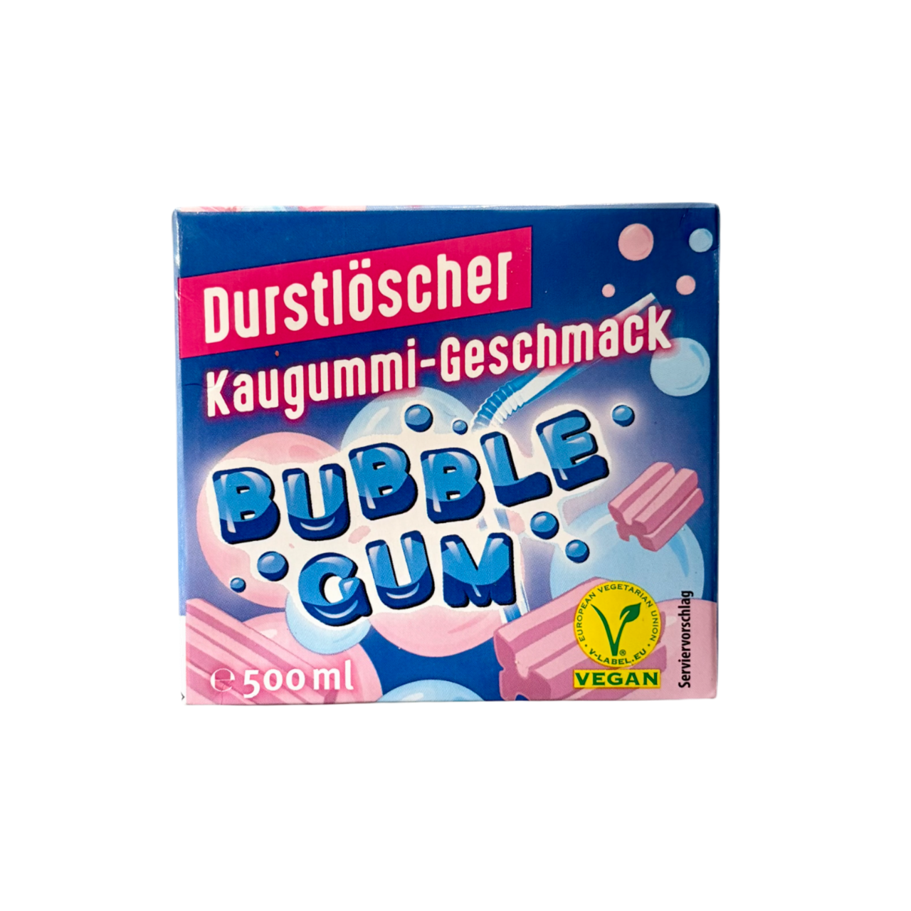 Durstlöscher Bubble Gum 500ml (Vegan)