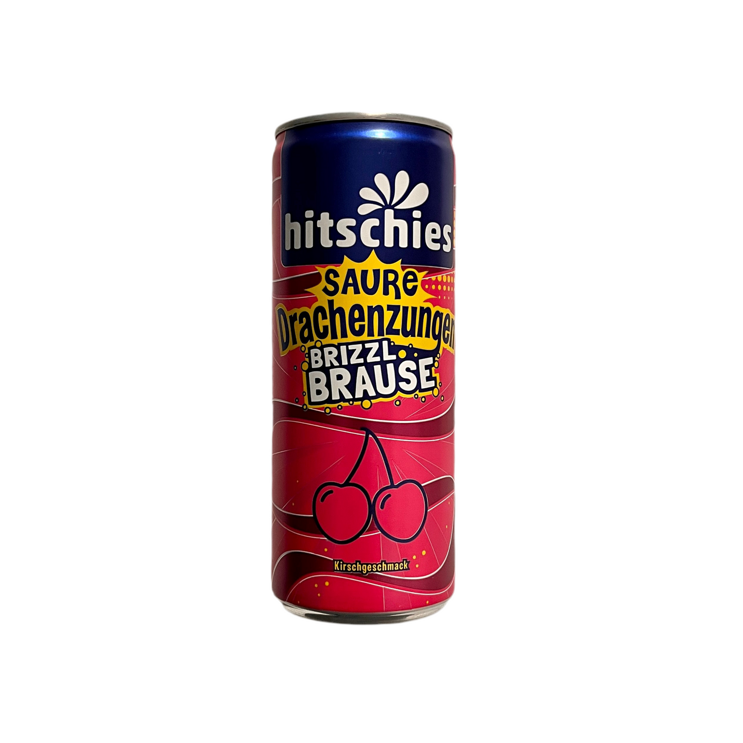hitschies Saure Drachenzungen brizzl Brause Kirsche 250ml (vegan) (inkl. Pfand)