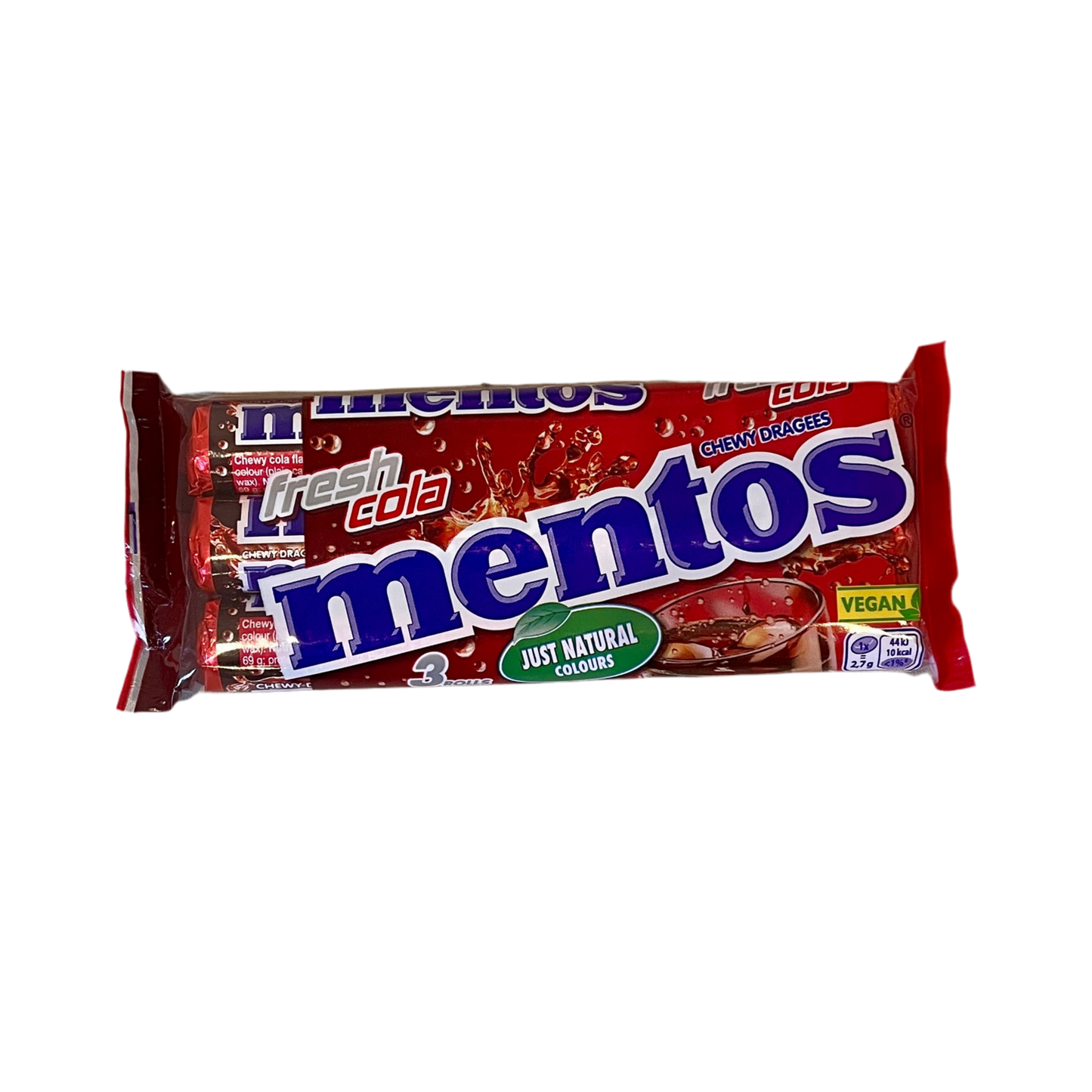 3x Mentos Fresh Cola