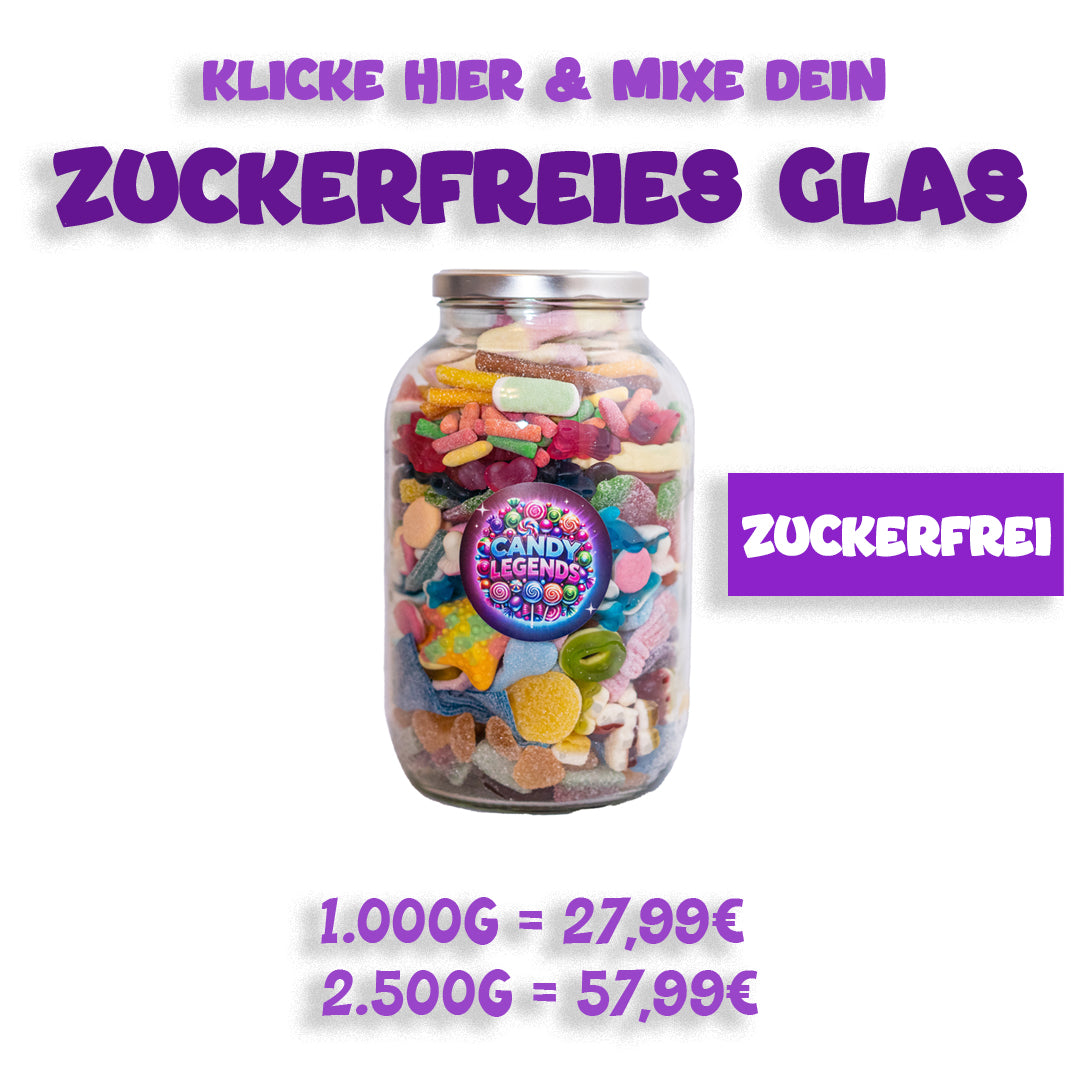 LegendsZuckerfreiGlas (1000g | 2500g)