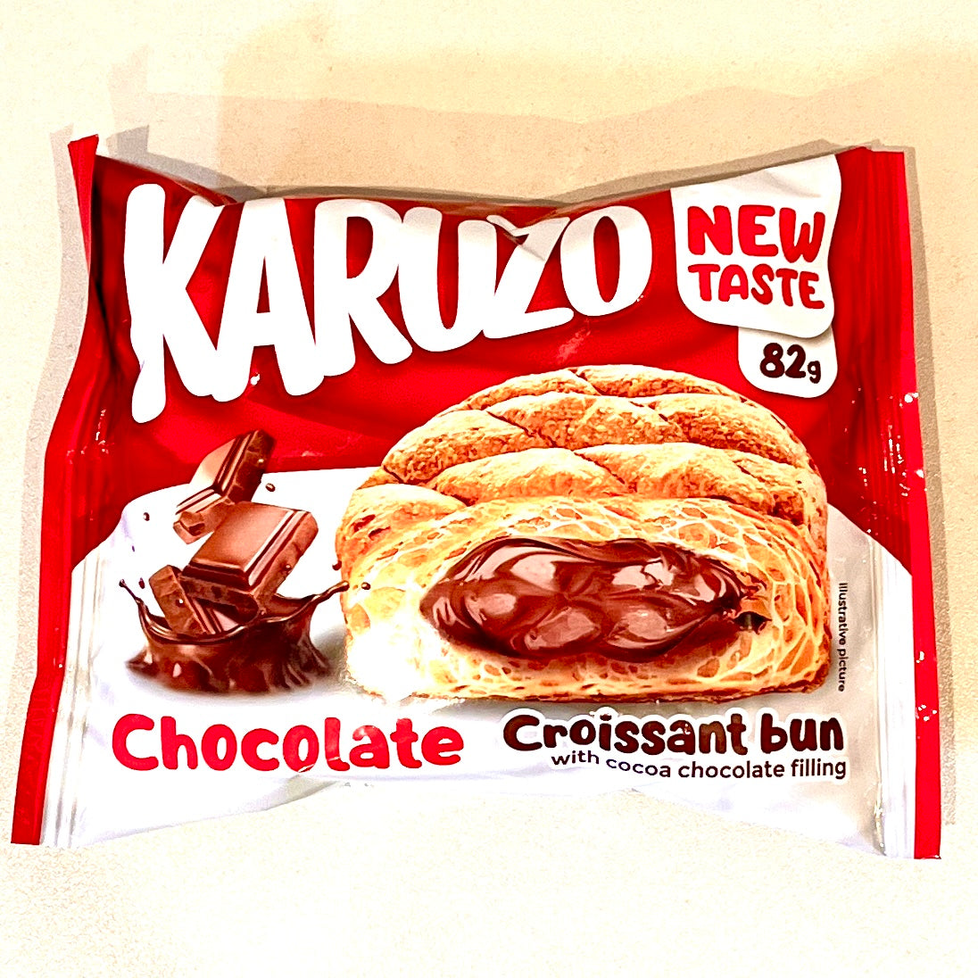Karuzo Crossaint Schokolade 82g (MHD 21.09.2025)