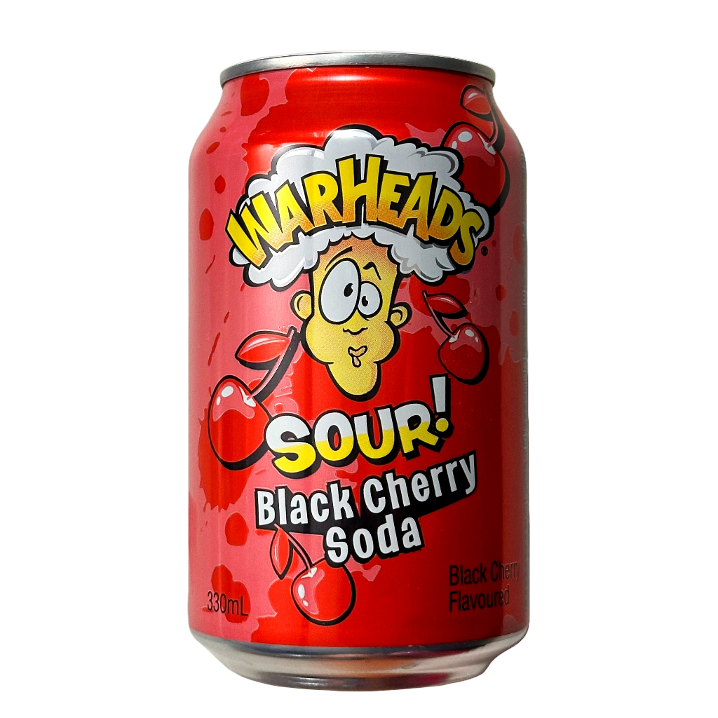 Warheads Sour Black Cherry 330ml (USA)