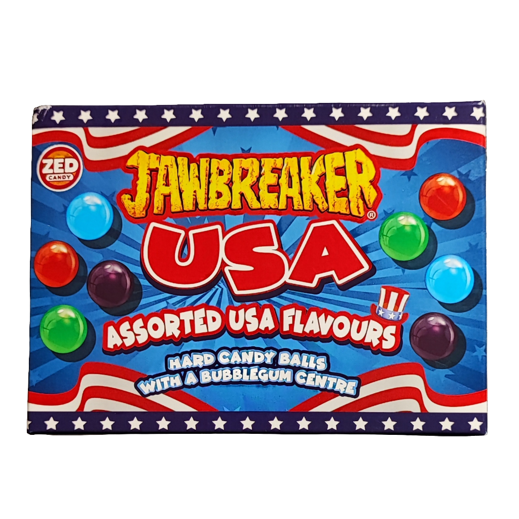 Zed Candy Jawbreaker USA 140g (Halal & Vegan)