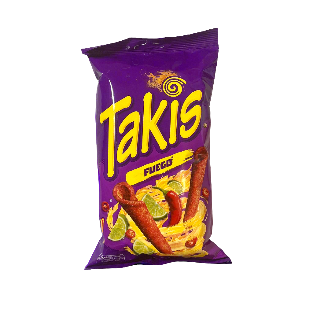 TAKIS Fuego Chili And Lime Flavour Corn Snack 100g