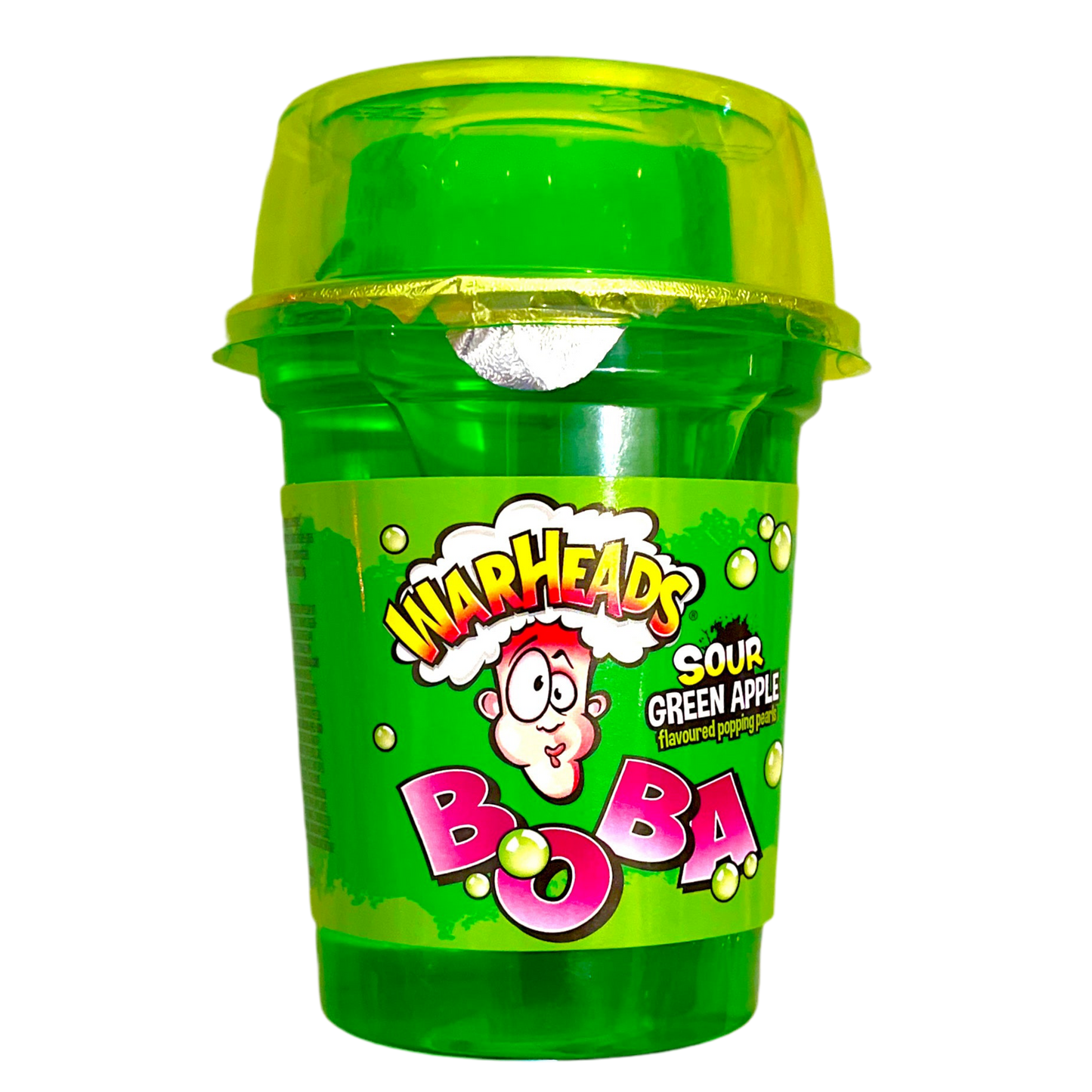 Warheads Boba - Sour Green Apple 400ml (USA)