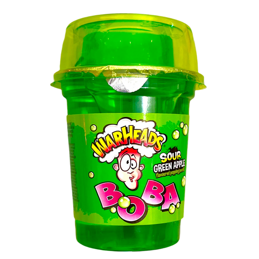 Warheads Boba - Sour Green Apple 400ml (USA)