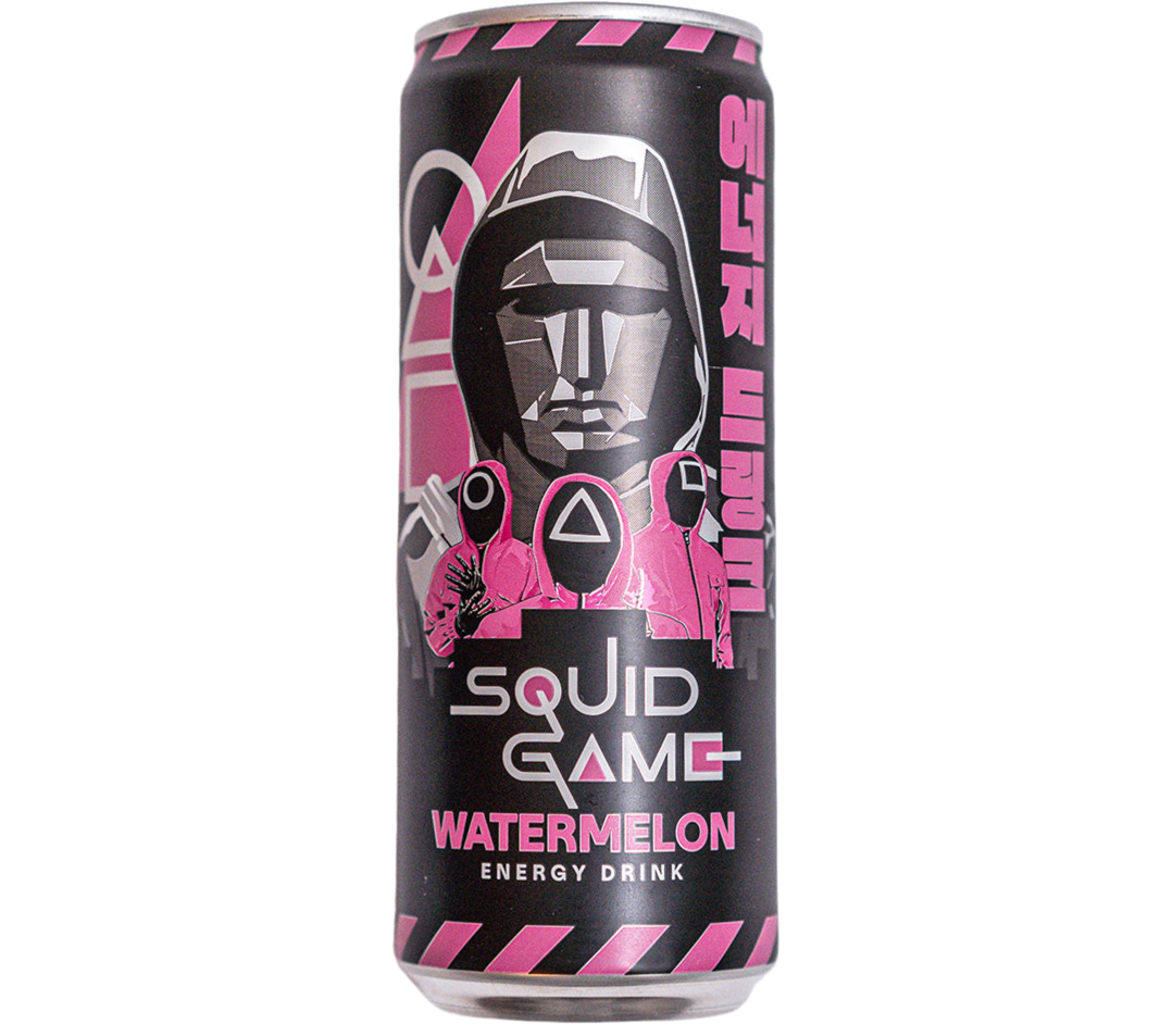 Squid Game Energy Drink - Watermelon Flavour 330ml