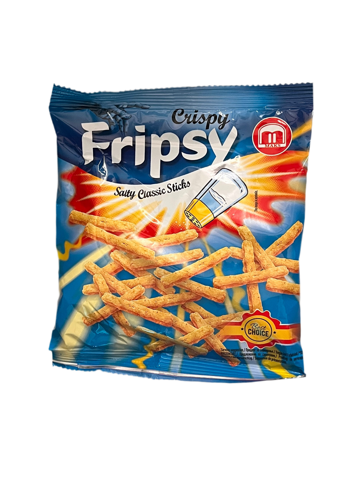 Fripsy - Salty Classic Sticks 50g (halal)(Mazedonien)