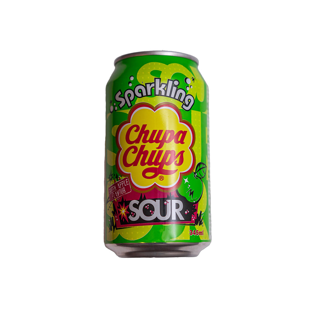 Chupa Chups Sparkling Sour - Green Apple Flavour