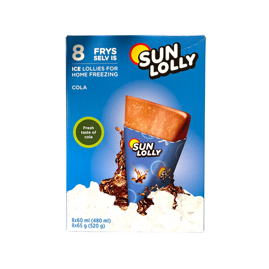 Sun Lolly Wassereis Cola