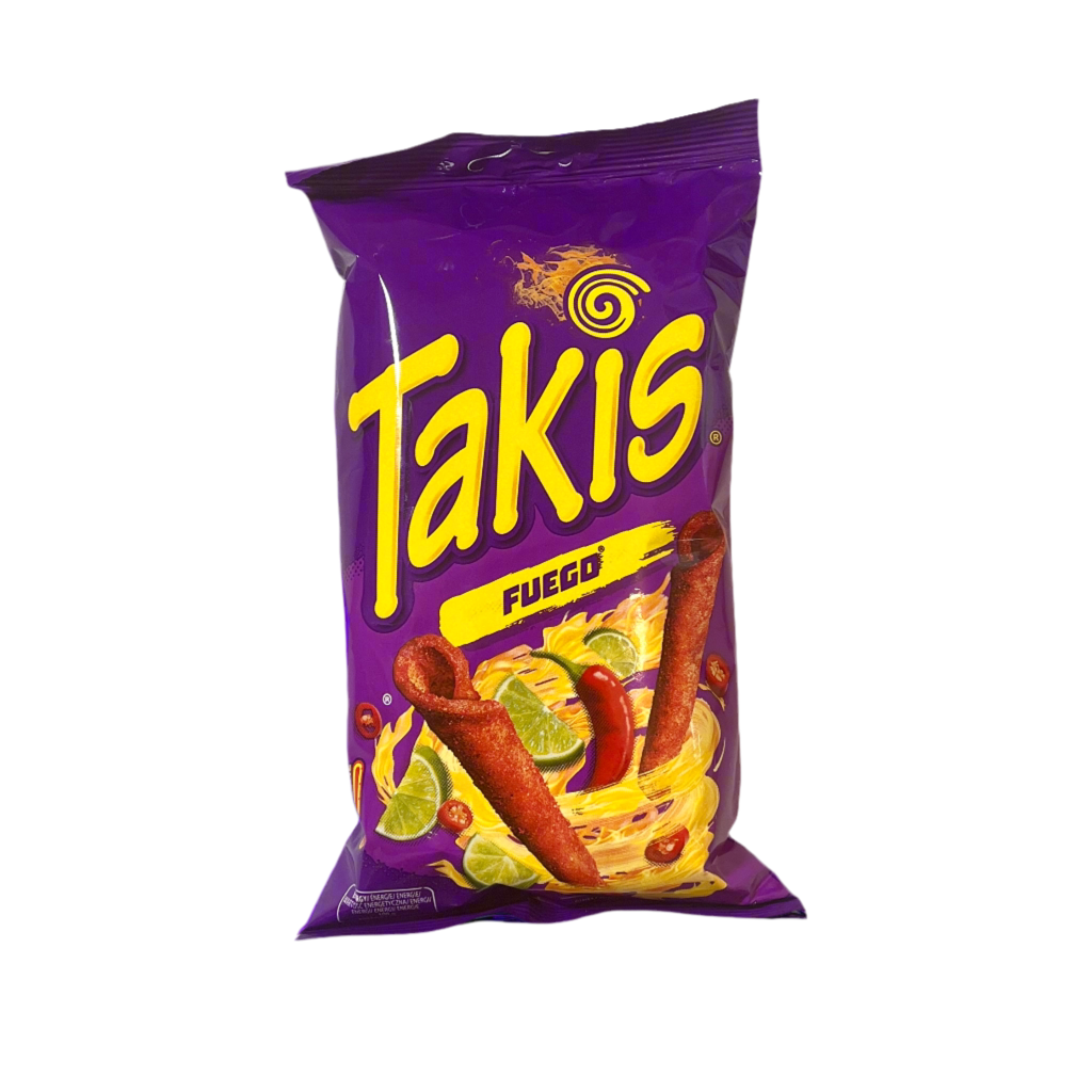 TAKIS Fuego Chili And Lime Flavour Corn Snack 100g