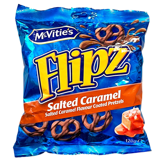McVitie's Flipz Salted Caramel Pretzels 120g