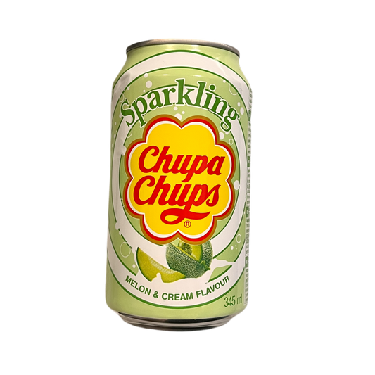 Chupa Chups Sparkling - Melon & Cream Flavour 345ml