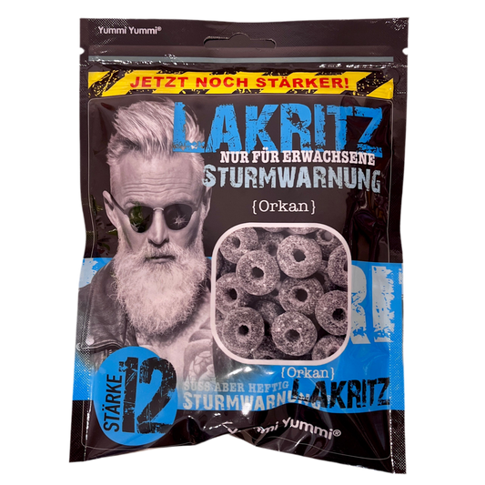 Sturmwarnung Lakritz Stärke 12 150g