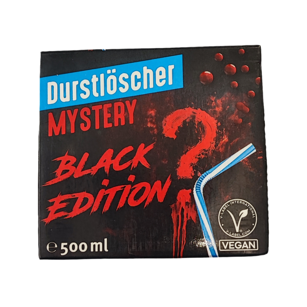 Durstlöscher Mystery Black Edition 500ml (Vegan)