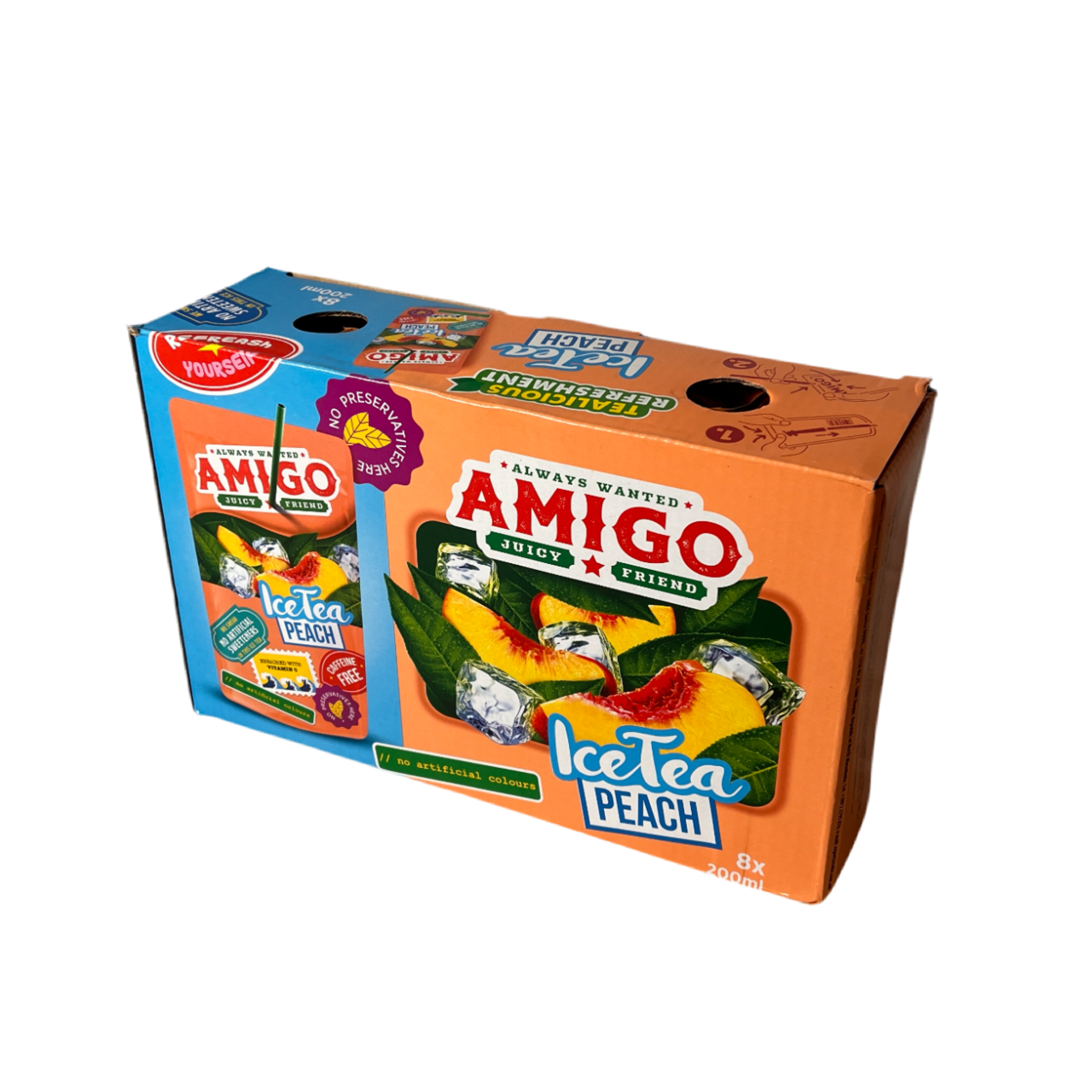 Amigo Ice Tea Peach (halal)