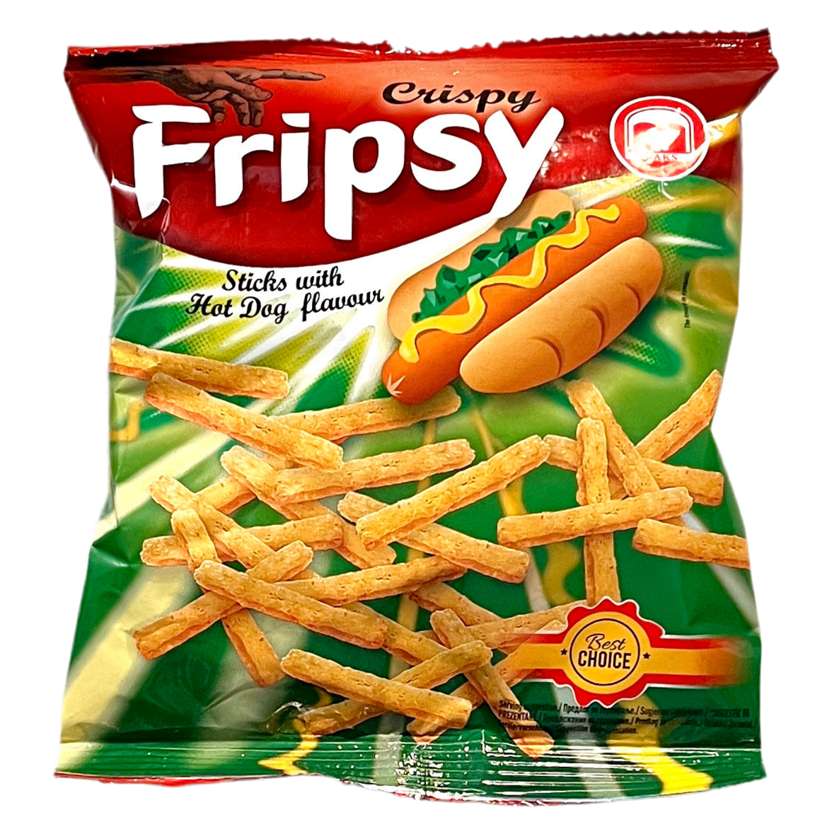 Fripsy - HotDog Sticks 50g (halal)(Mazedonien)