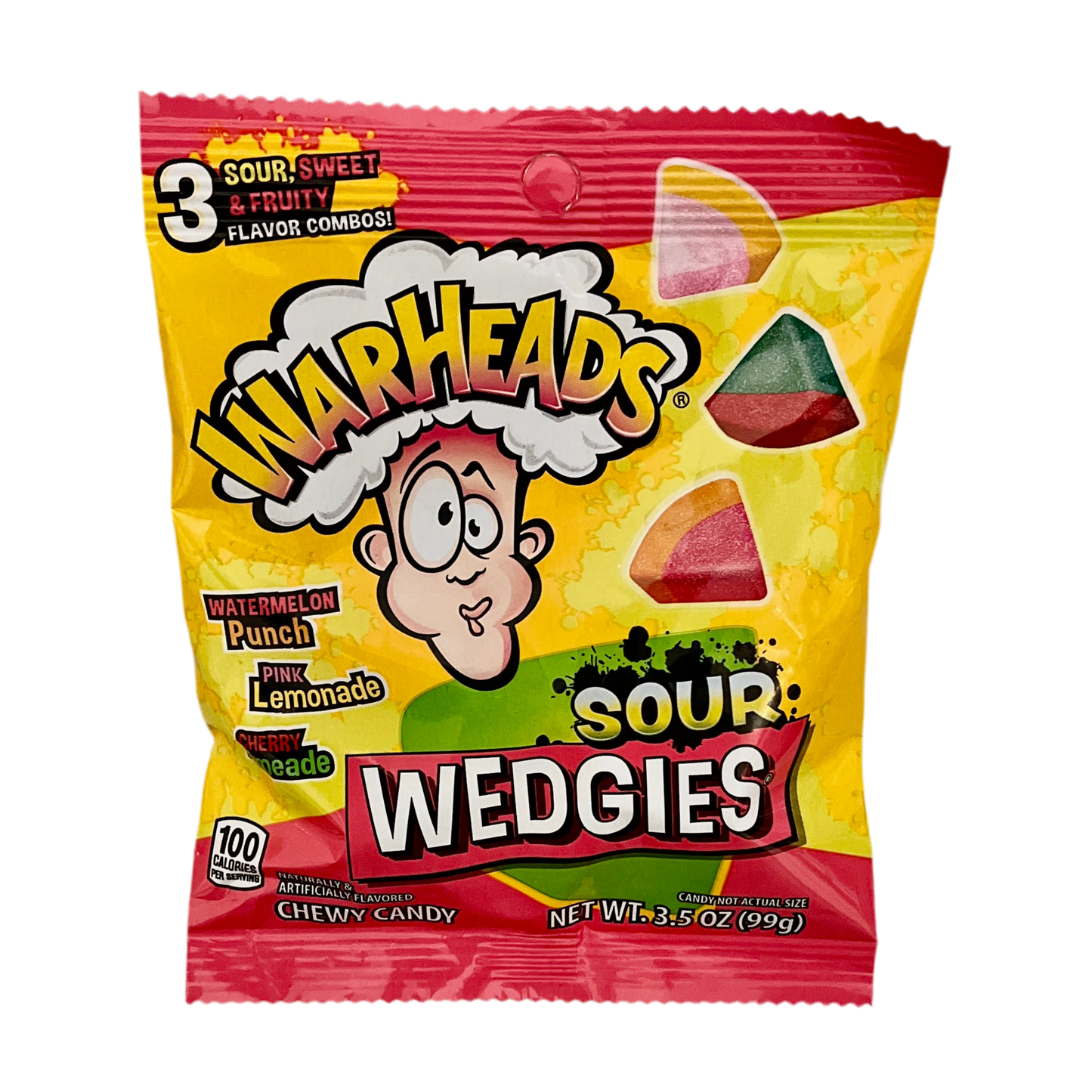 Warheads Sour Wedgies 99g (USA)