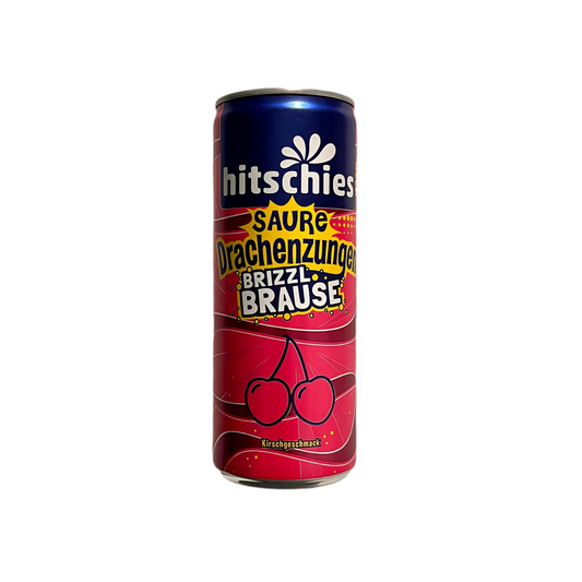 hitschies Saure Drachenzungen brizzl Brause Kirsche 250ml (inkl. Pfand)