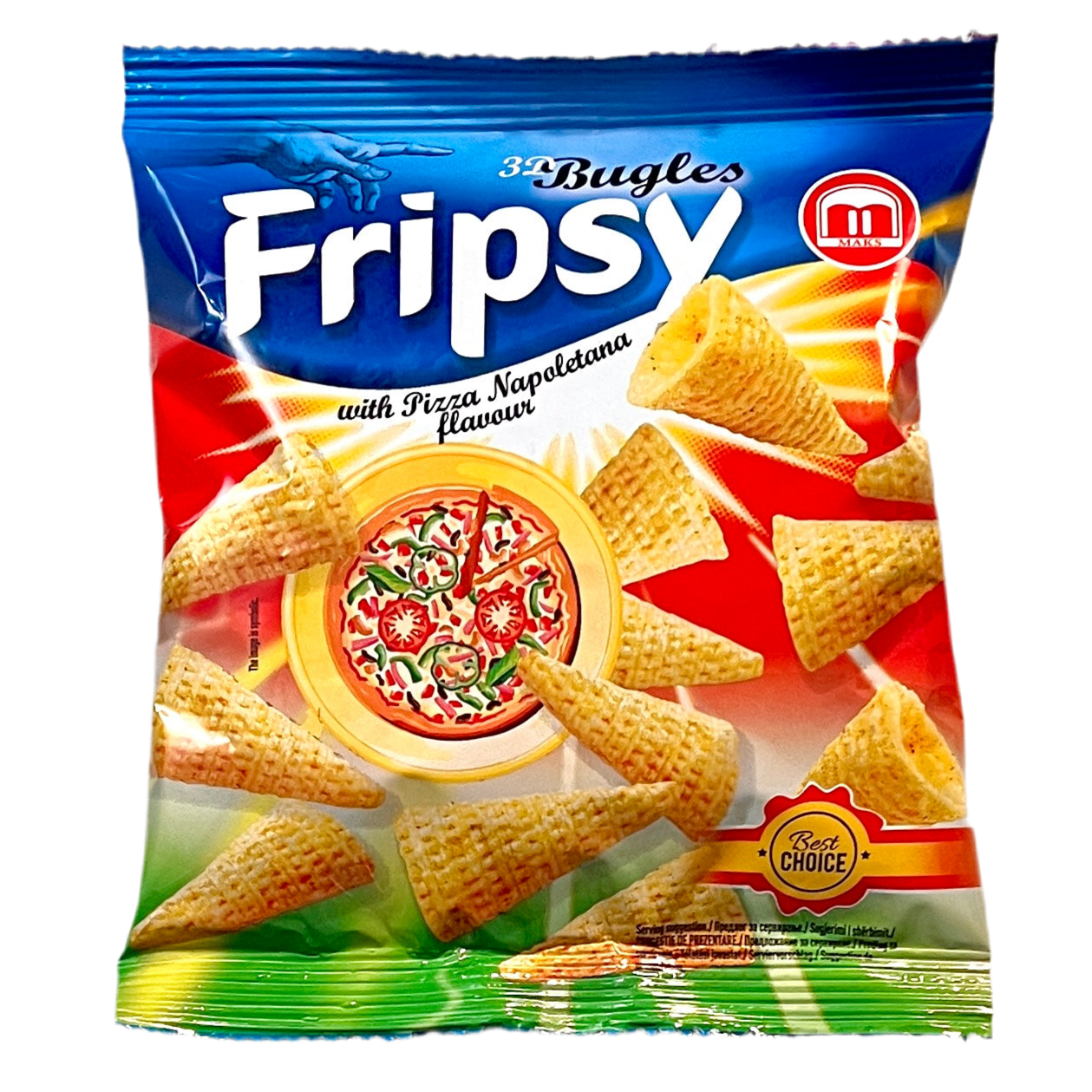 Fripsy - Pizza Napoli Bugles 50g (halal)(Mazedonien)