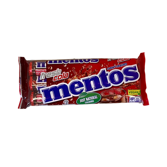 3x Mentos Fresh Cola