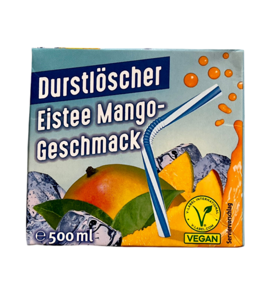 Durstlöscher Eistee Mango 500ml (Vegan)