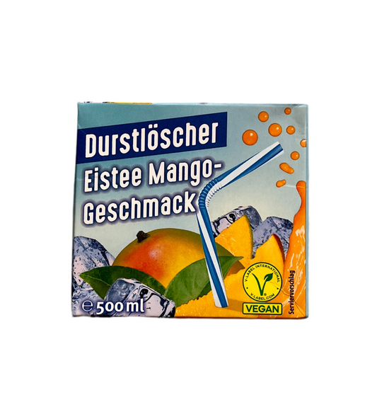 Durstlöscher Eistee Mango 500ml (Vegan)