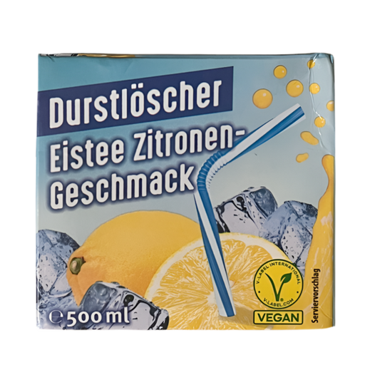 Durstlöscher Eistee Zitrone 500ml (Vegan)