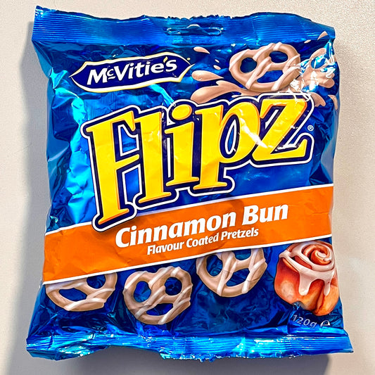 McVitie's Flipz Cinnamon Bun Pretzels 120g
