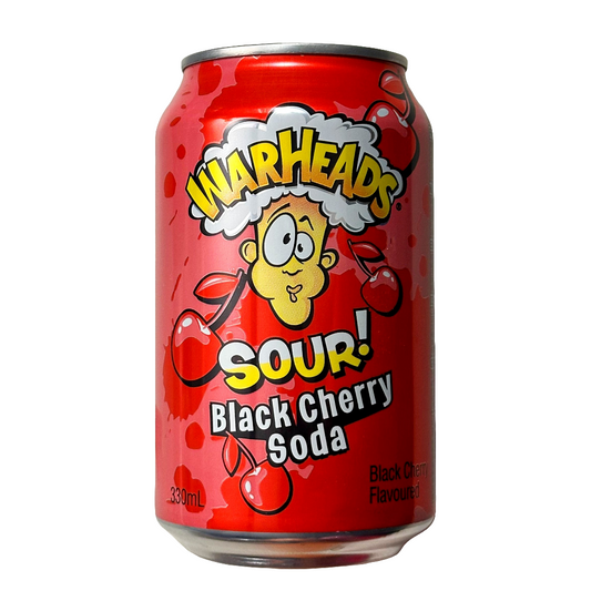 Warheads Sour Black Cherry 330ml (USA)