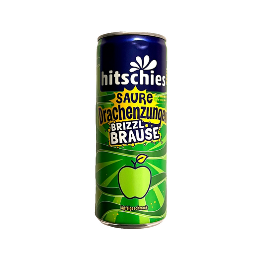 hitschies Saure Drachenzungen Brizzl Brause Apfel 250ml (Vegan)(inkl. Pfand)